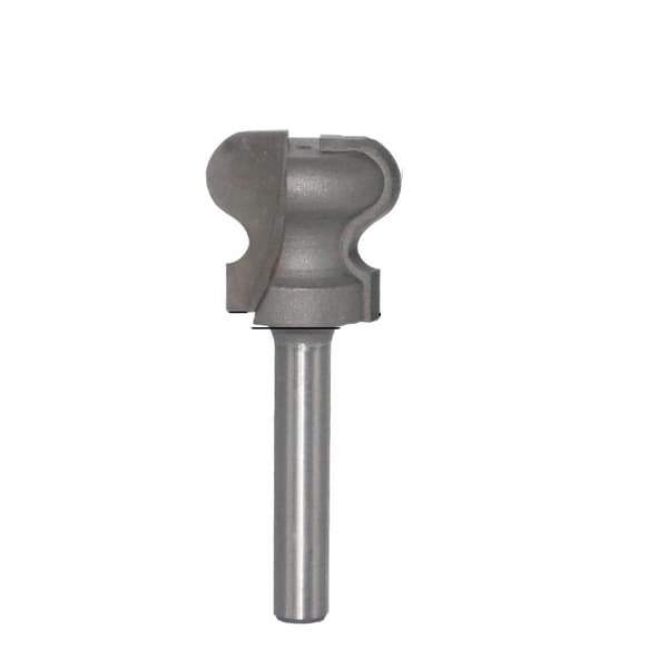 Two Arc Nail Router Bit 1/4*7/8 Silver - For Woodworking