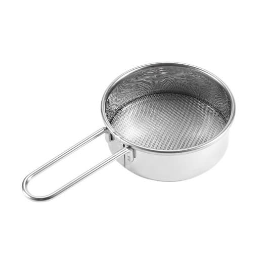 Sikt i rustfritt stål - finmasket sil for mel, kaffe og mer