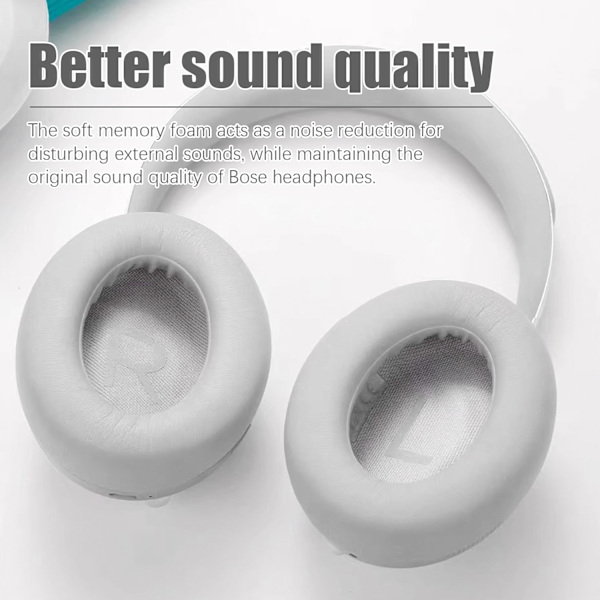 Ear cushions for Bose NC700 1 pair White White