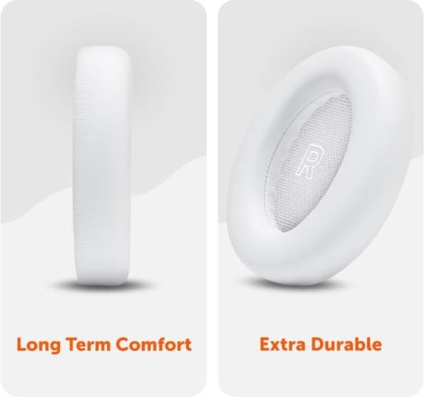 Ørepuder til Bose QuietComfort Ultra 1 og 2 – Erstatningspuder_MGF White