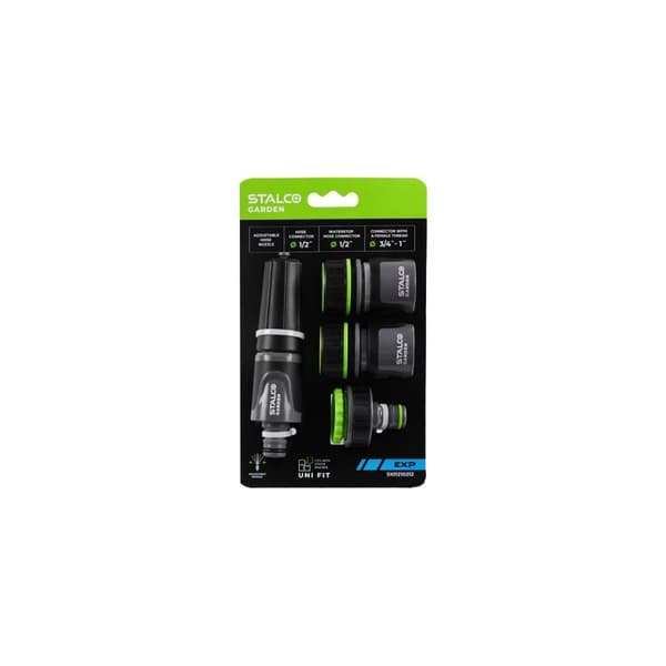 4-delars set med 3/4” EXP STALCO GARDEN S101210215 sprutmunstycke_MGF