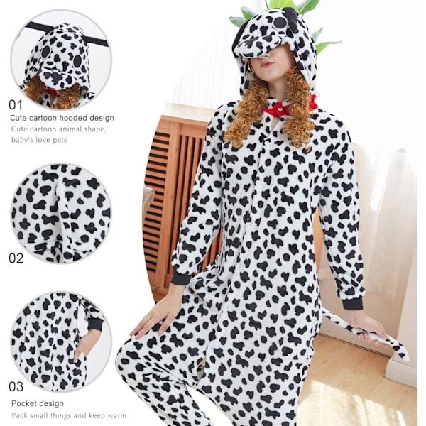 Dames Onesie, Voksen Mænds Jumpsuit, Kigurumi Onesie, Unicorn Pyjamas, Flanel Pyjamas, Dyre Onesie, Halloween Kostume, Jule Tøj, hund XL