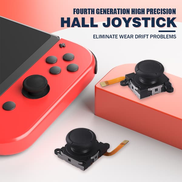 Hall Effect Joystick Udskiftningssæt til Switch OLED