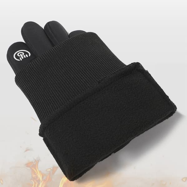 Vinterhandsker til touchscreen, vand- og vindtætte Black M Black M