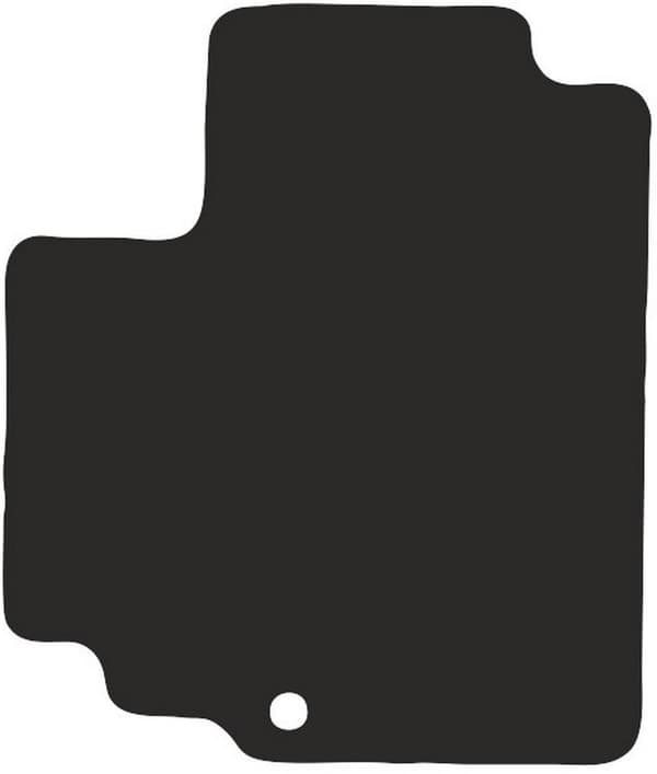 Polyamid førermåtte til: Nissan Pixo hatchback 2008-2013 gummibelagt førermåtte_MGF