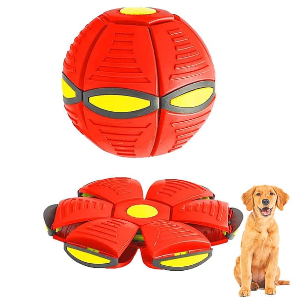 Hunden Diskusball Rød_MGF Red
