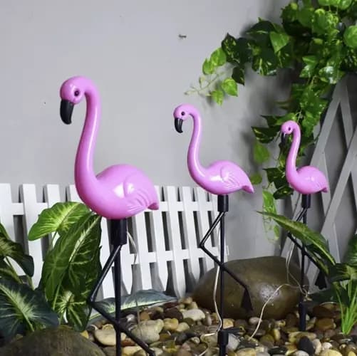 Havelampe Flamingo - Solcelle_MGF Pink