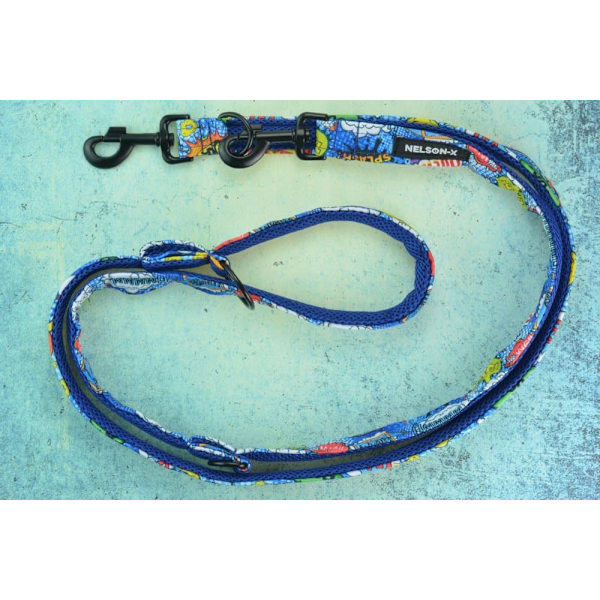 NELSON-X BLOMSTERIG SORT VENDELSNOR 2 M/2,5 CM STD SORTE BESLAG_MGF