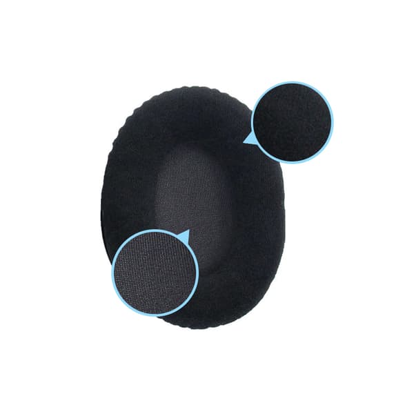 Earpads for Kingston KHX-HSCP HyperX Cloud II Black Flannel Earpads FlannelEarpads