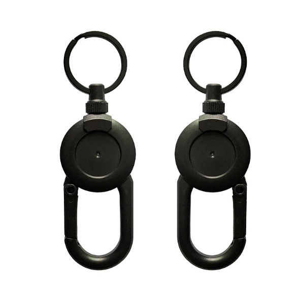 2-pack Keychains Retractable Lanyard - Security and Loss Prevention