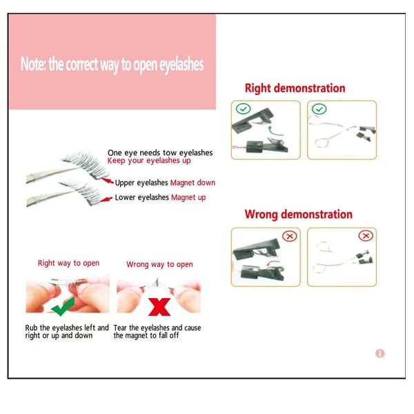 Magneettiset tekoripset ripsentaivuttimella