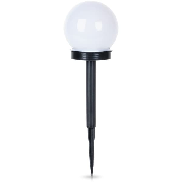 6x Solar havelamper Jordlamper LED-sfære med sensor_MGF