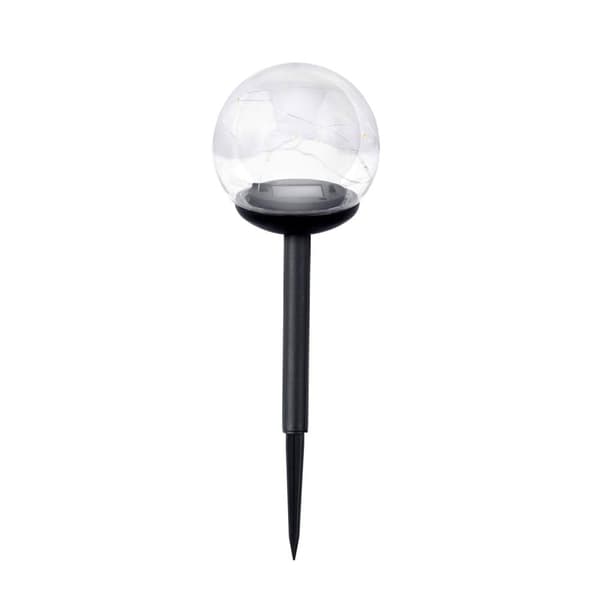 Solcellelampe, transparent kugle, 4 stk. Ilumen LS-103_MGF