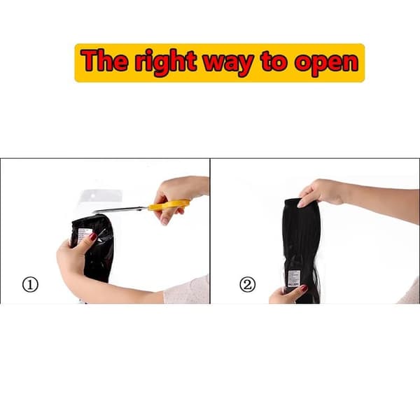 Hiuspidennykset Clip-in-hiuspidennykset 6 kpl Beige