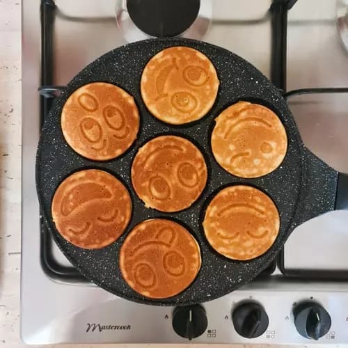 Stekepanne for Egg & Pannekake - Emoji / Smiley_MGF Black
