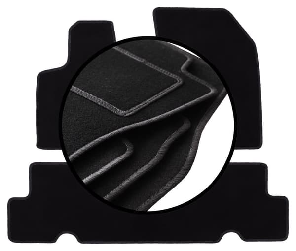 Velourmatter sett for: Citroen C4 Picasso II minivan (2013-)_MGF