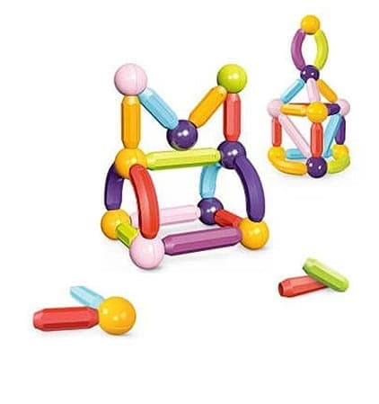 Supermagnetisk - Store magnetiske blokker 64 stk 3+_MGF