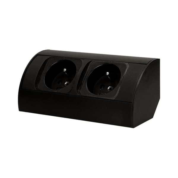 Møbelkontakt under skapet 2x230V - OR-AE-1303/B_MGF