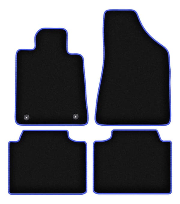 CARLUX-BLÅ bilmåtter til: Renault Safrane liftback (1992-2000)_MGF