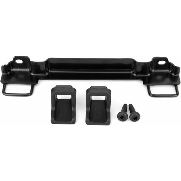 Universal ISOFIX-feste i stål, bilbarnstol ISOfix-monteringssett, smal, holdbar, lang levetid, stabil for bil (svart)