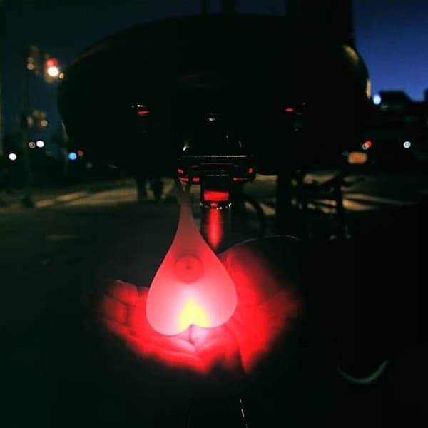 Eggs sykkellykt LED-baklys for under setet sterkt vanntett_MGF