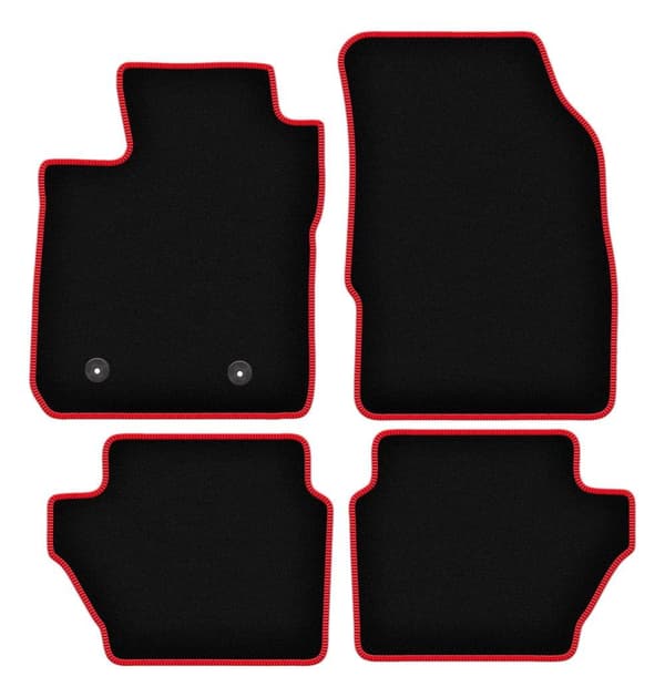 CARLUX-RED bilmåtter til: Ford EcoSport MK2 crossover (2012-2017)_MGF
