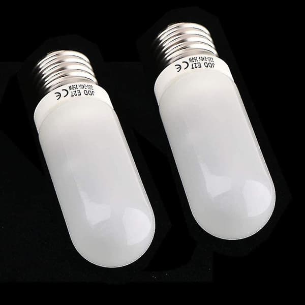 2-pack 250W 220-240V E27 (standard Edison-skruv) frostade halogenlampor_MGF
