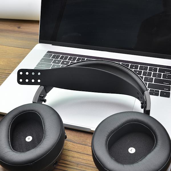 Silikonhodebånd for Audeze Maxwell-hodetelefoner - Svart