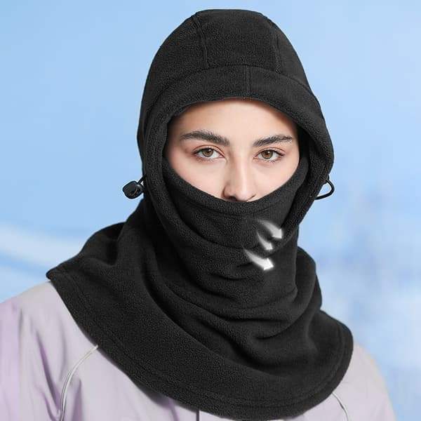 Talvibalaclava – Kasvomaski ja Hiihtomaski Musta Black