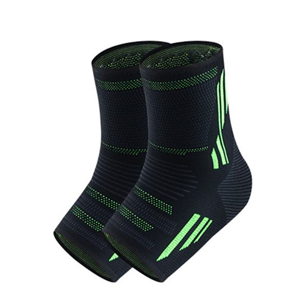 Ankle Support Compression Sock for Sprains and Support (2-pack) M M