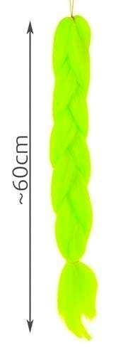 Jumbo Braid / Lisäkehiusletti - 60 cm_MGF Limegrön