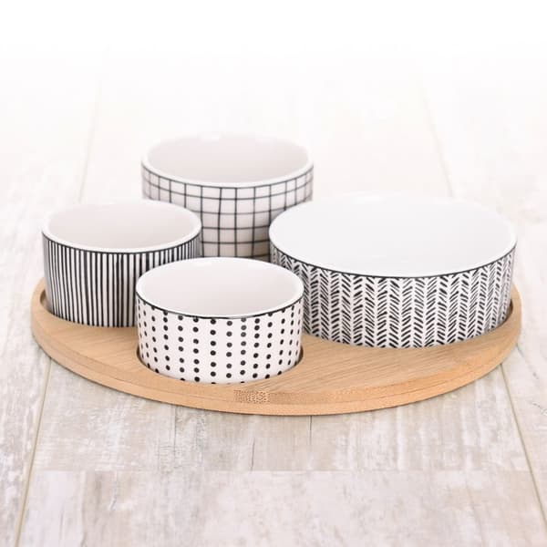 Skåle Tallerken Snack Skål Forretter Tapas Sovser Dips Dip Board_MGF