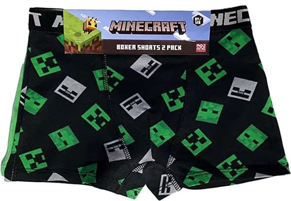Minecraft Underbukser til Børn - 2-pak_MGF 8 år