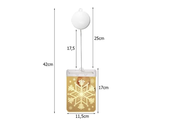 Jul LED-lampe Vindue_MGF