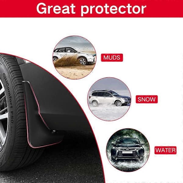 Fremragende stænklapper til MG EHS Plug-in Hybrid HS Stænklapper Mudguards For Bagskærm Auto Styline Biltilbehør_MGF