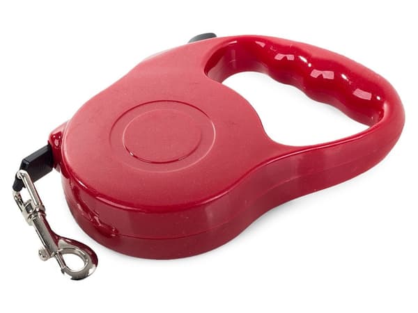 Rullkoppel / Hundkoppel - 5m - 15kg_MGF Red