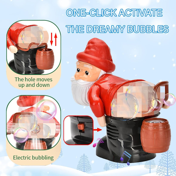 Julgranspynt Tomte som Blåser Bubblor (Endast En) 500
