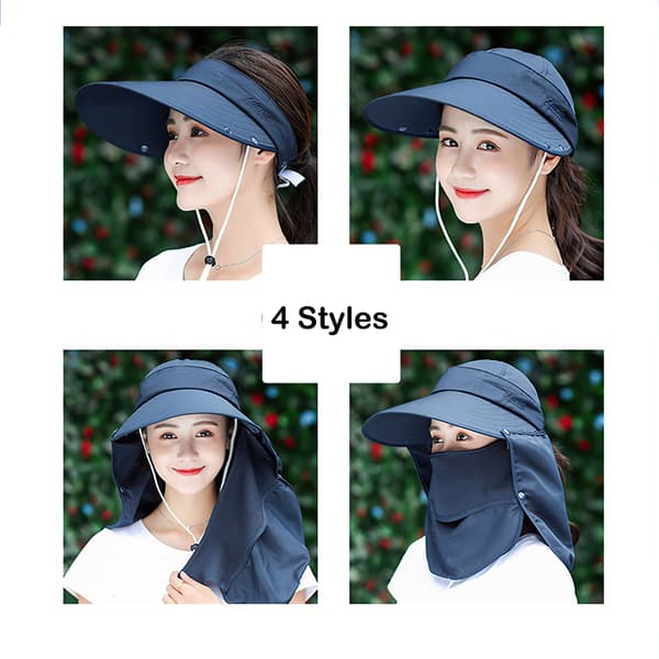 Solskydd Vikbar UV-skydd Fiskehatt Solhatt Beige
