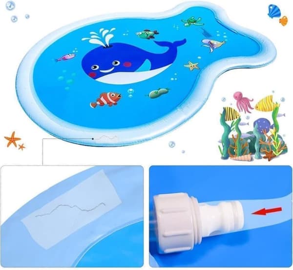 Haveswimmingpool Sprinklermåtte til børn 180 cm_MGF