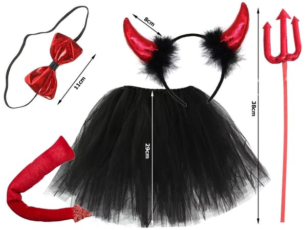Piru / Demoni - Halloween-setti lapsille_MGF