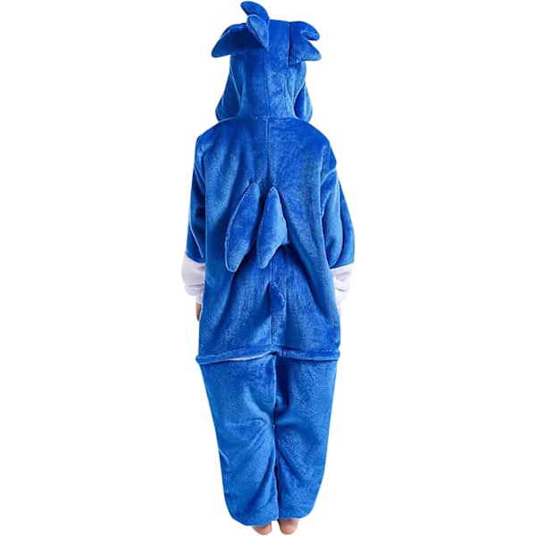 Dam Onesie, Herrarnas Jumpsuit, Kigurumi Onesie, Enhörning Pyjamas, Flanell Pyjamas, Djur Onesie, Halloween Kostym, Julkläder Sonic2 M