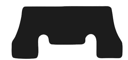 Bakre bakmatter for: Dodge Durango III 7-seter 2010-2020_MGF