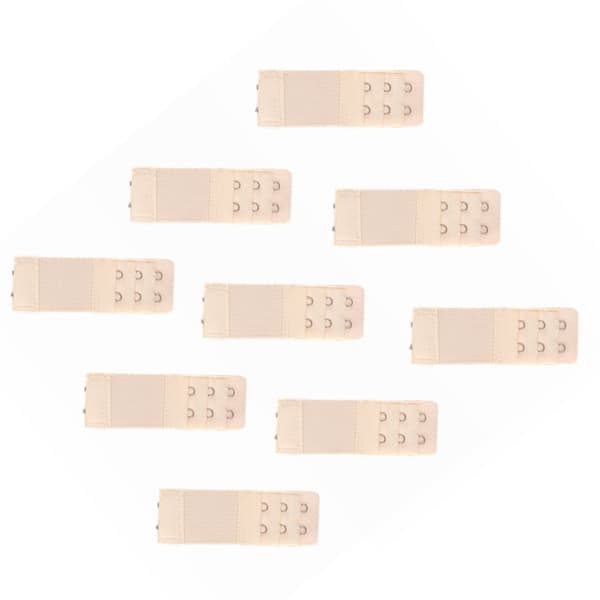 BH Extender Set, 9 pcs Bra Strap Extender Lightcolor:White Lightcolor:White