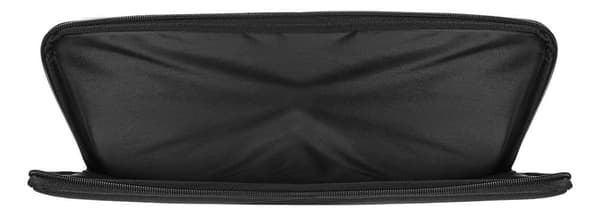 Laptopveske, for laptoper opptil 12 tommer, polyester, svart