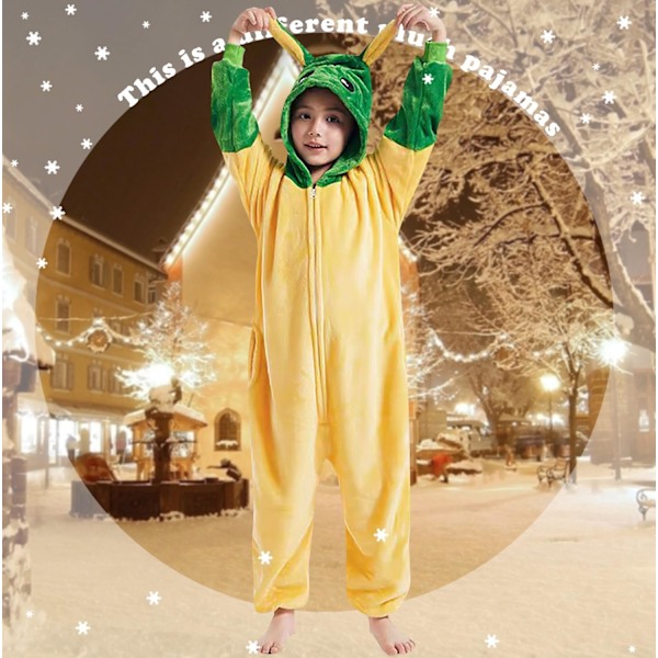 Dam Onesie, Herrarnas Jumpsuit, Kigurumi Onesie, Enhörning Pyjamas, Flanell Pyjamas, Djur Onesie, Halloween Kostym, Julkläder Yoda1 S