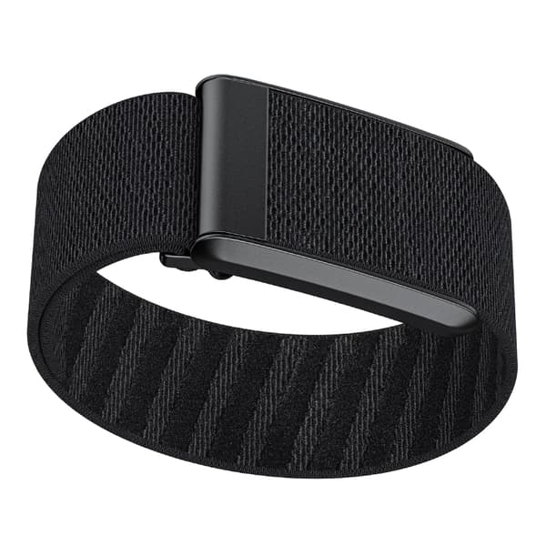 Vævet nylon urrem til WHOOP 4.0 Sort Black