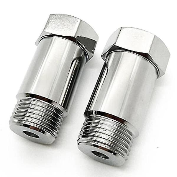 2st Avgassyrgassensor Lambda 45mm O2 M18 X1.5 Förlängningsavstånd Järnplätering Nickelförlängare - Perfet_MGF
