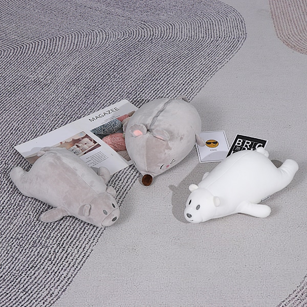 Pehmeät U-muotoiset matkakuddyt HARMAA HIIRI Grey Mouse