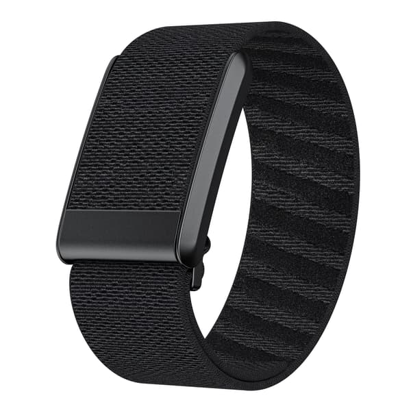 Vævet nylon urrem til WHOOP 4.0 Sort Black