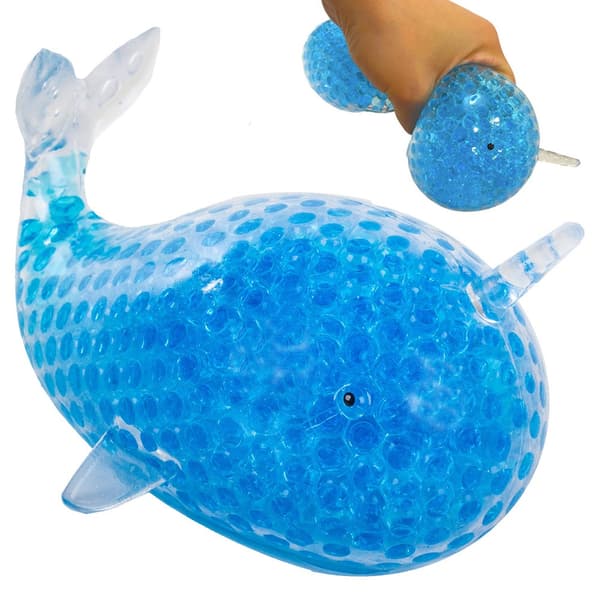 Anti-stress squishy gel squishy delfin sensoriska bollar stora crush_MGF